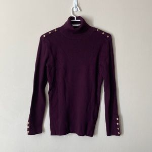 Calvin Klein purple sweater M
